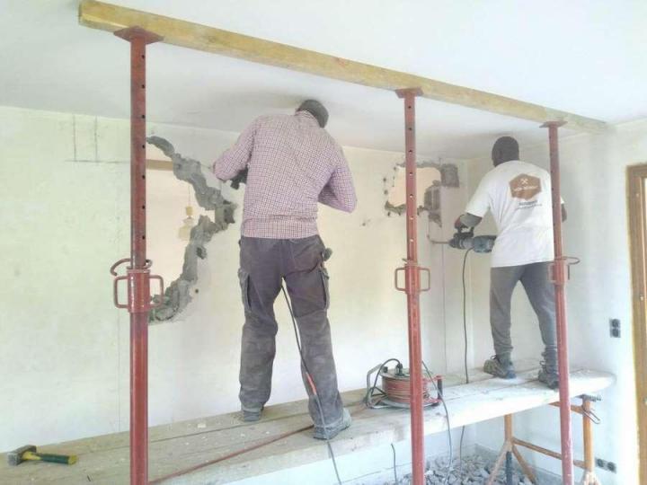 Démolition mur intérieur Chambéry
